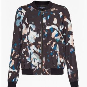 French Connection CORNUCOPIA DRAPE BOMBER JACKET